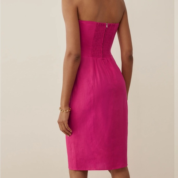 Reformation Prescott Linen Dress - Picture 4 of 6